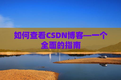 如何查看CSDN博客—一个全面的指南